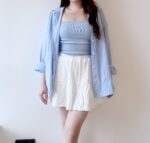 COMEBACK!! Shimmering Stripes Shirt - Image 11