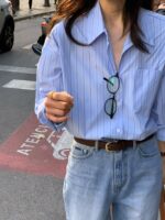 COMEBACK!! Shimmering Stripes Shirt - Image 15