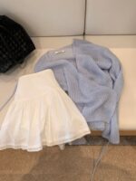 Wool Wrapped Blouse - Image 6