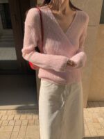 Wool Wrapped Blouse - Image 17