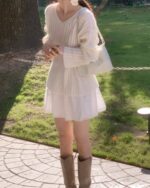 Loose Ribbed Knit Top - Image 2