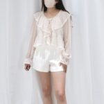 Flowery Collar Blouse - Image 2