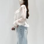 Flowery Collar Blouse - Image 8