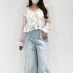 Flowery Collar Blouse - Image 9