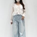 Flowery Collar Blouse - Image 10