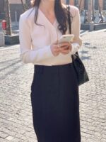 Buttons Ribbed VKnit - Image 10