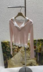 Ribbed Vneck Layered Top - Image 11