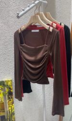 Shirred Layered Tees - Image 5