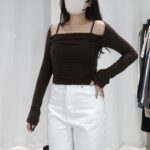 Shirred Layered Tees - Image 8