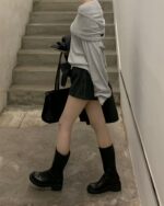 Hooded Offshoulder Top - Image 3