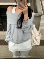 Hooded Offshoulder Top - Image 7