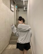 Hooded Offshoulder Top - Image 17