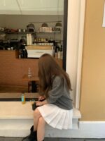 OUNCE Cashmere Half-Zip Knit Top - Image 15