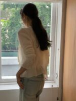 OUNCE Cloud Wrinkle Cardigan - Image 2