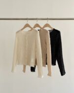 OUNCE Cloud Wrinkle Cardigan - Image 6