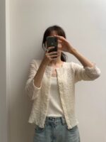 OUNCE Cloud Wrinkle Cardigan - Image 11