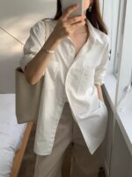 OUNCE Cotton Oxford Shirt - Image 3