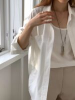 OUNCE Cotton Oxford Shirt - Image 8