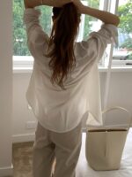 OUNCE Cotton Oxford Shirt - Image 13