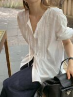 OUNCE Kid Pintuck Blouse - Image 16