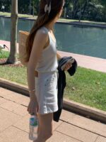 OUNCE Light Sleeve Ribbed Tank - Image 2