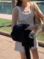 OUNCE Light Sleeve Ribbed Tank - Image 9