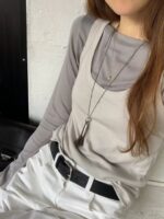 OUNCE Light Sleeve Ribbed Tank - Image 15