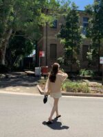 OUNCE Mohair V-Neck Knit Top - Image 8