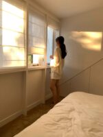 OUNCE Mohair V-Neck Knit Top - Image 15