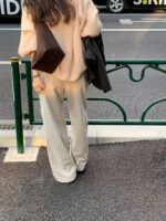 OUNCE Mohair V-Neck Knit Top - Image 22