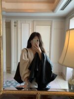 OUNCE Mohair V-Neck Knit Top - Image 29