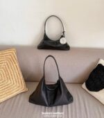 Grained Sleek Traingular Bag - Image 7