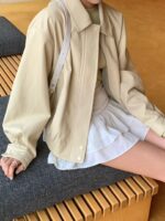 [Premium] Ruched Tiered Mini Skirt - Image 14