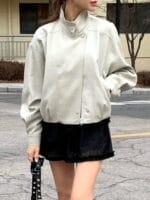 [Premium] Tiered Lace Mini Skirt - Image 4