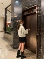 [Premium] Tiered Lace Mini Skirt - Image 8