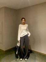 [Premium] Elastic Waist Pants - Image 7