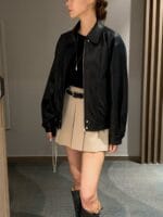 [Premium] Belted Pleated Mini Skirt - Image 14