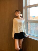 [Premium] Belted Pleated Mini Skirt - Image 23