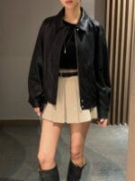 [Premium] Belted Pleated Mini Skirt - Image 29
