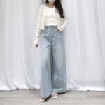 [Premium] Classic Denim Wide Legs Pants - Image 12