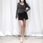 Splited Mini Skorts - Image 6