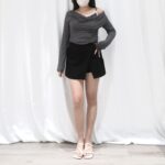 Splited Mini Skorts - Image 8