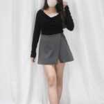 Splited Mini Skorts - Image 9