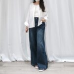 [Premium] Vintage Denim Wide Legs Pants