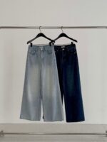 [Premium] Vintage Denim Wide Legs Pants - Image 6