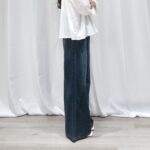 [Premium] Vintage Denim Wide Legs Pants - Image 9