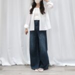 [Premium] Vintage Denim Wide Legs Pants - Image 11