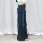 [Premium] Vintage Denim Wide Legs Pants - Image 12