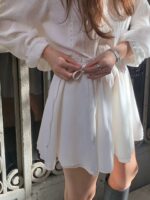 OUNCE Pico Banding Mini Skirt - Image 14