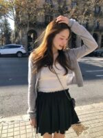 OUNCE Pico Banding Mini Skirt - Image 17